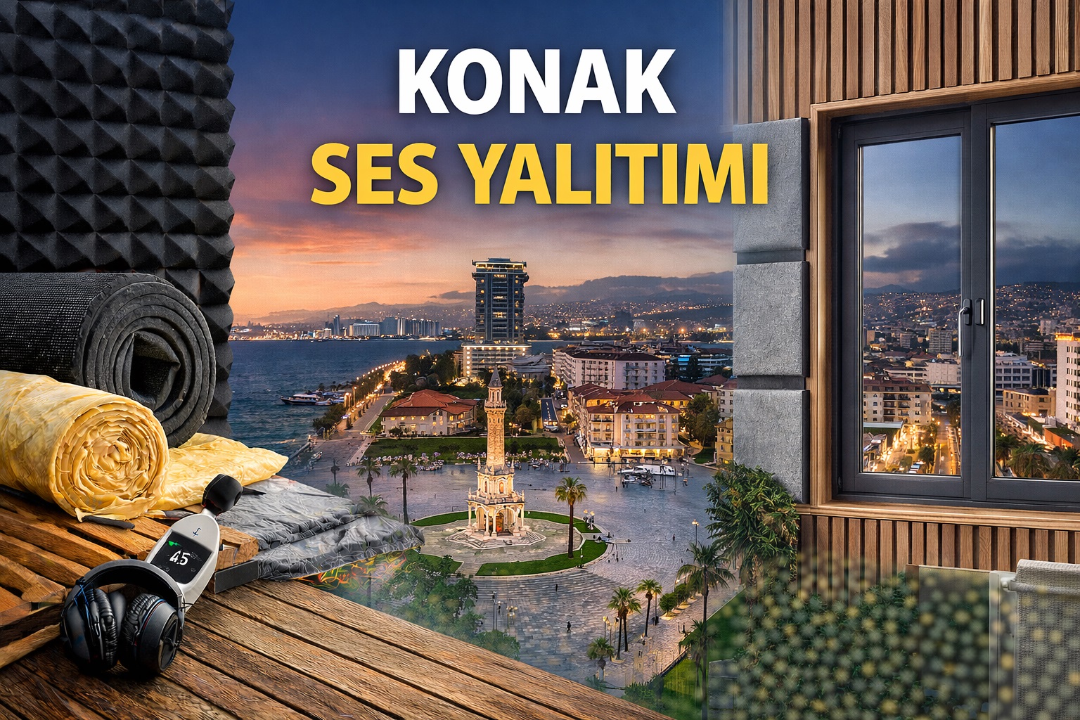 konak ses yalitimi
